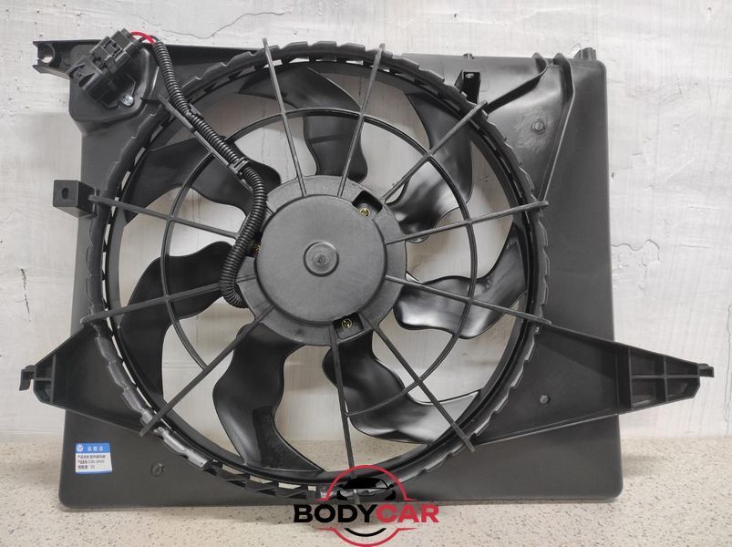 Дифузор вентилятор в зборі мотор Hyundai Santa Fe 2013 2014 2015 2016 25380-4Z000 25380-4Z000 фото