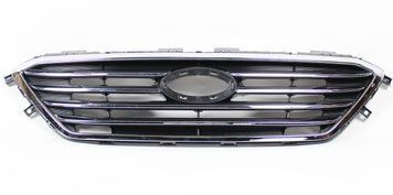 Решетка радиатора Hyundai Sonata 2015- 86350-C1100 1410446651 фото